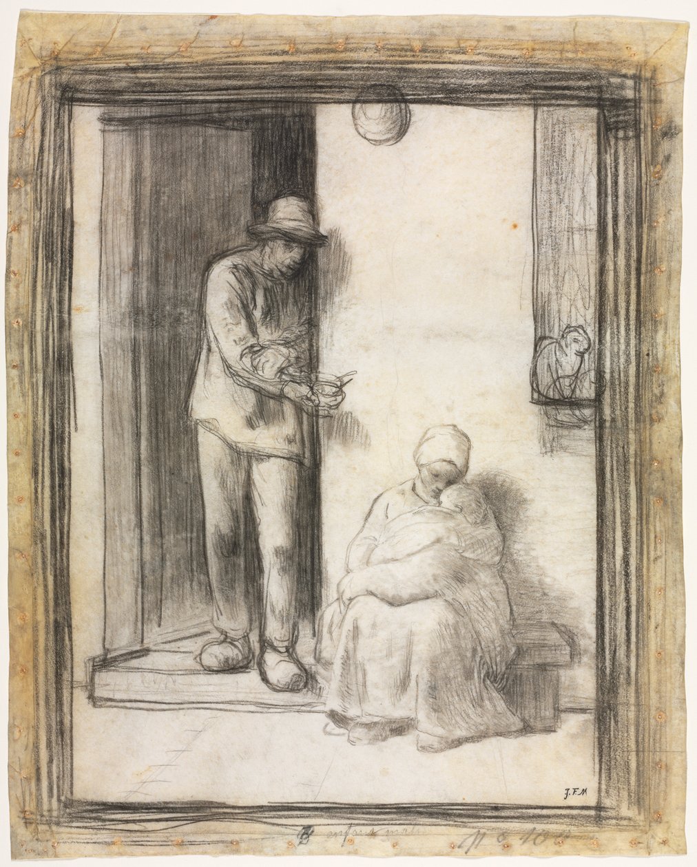 Det syke barnet av Unknown artist
