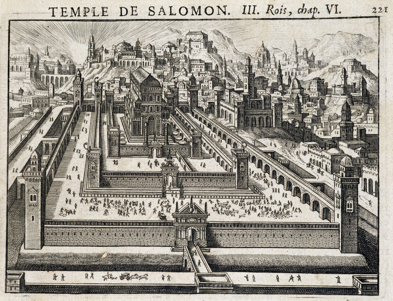 Salomos tempel - Bibelen av Unknown artist