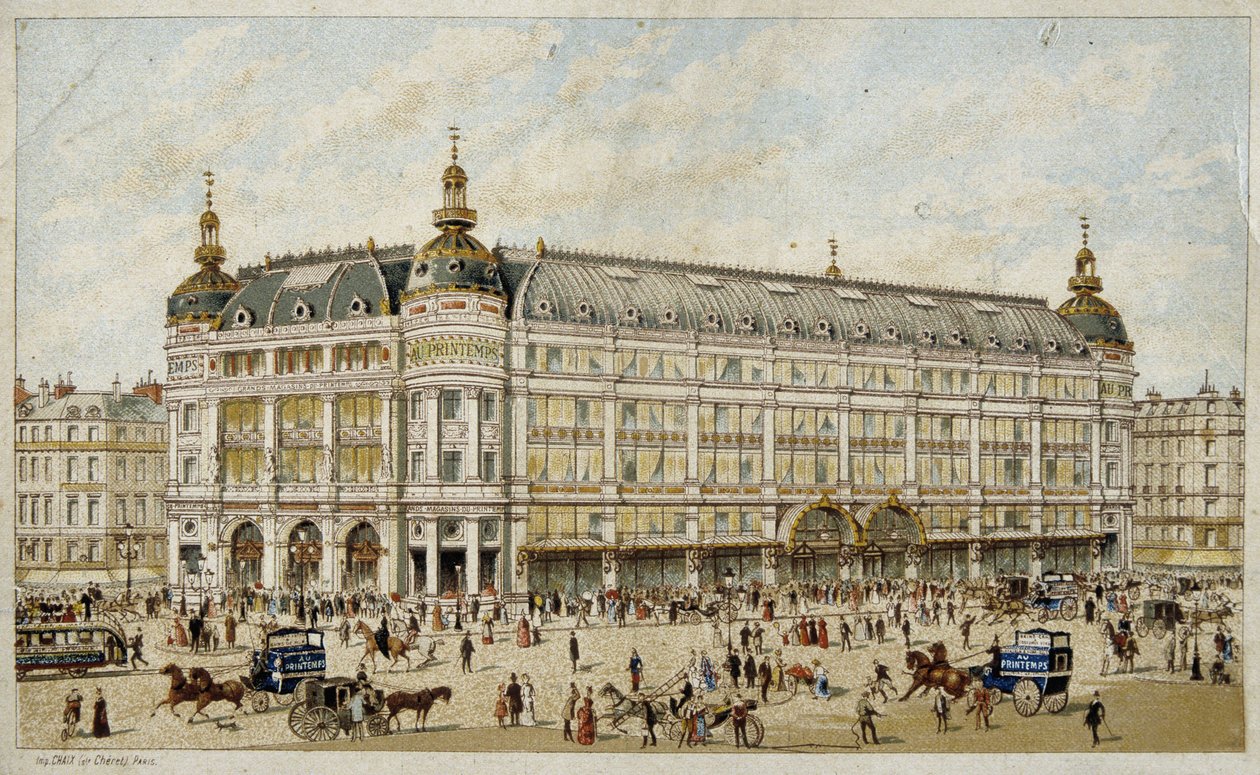 Omgivelsene til våren, sent på 1800-tallet av Unknown artist