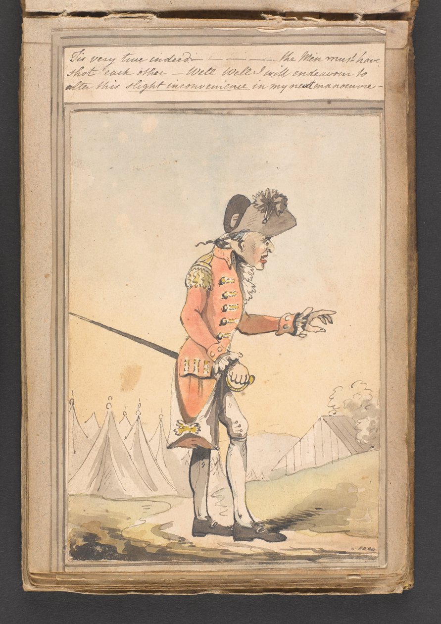 "Det er veldig sant - mennene må ha skutt hverandre - vel, jeg vil prøve å endre denne lette ulempen i min neste manøver" av Unknown artist
