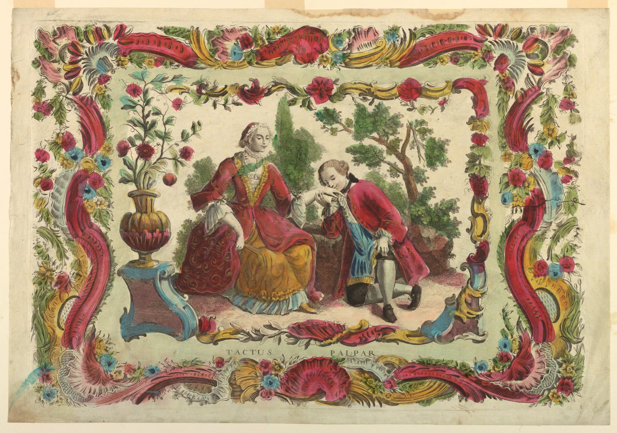 Berøring, fra "Sanser" av Unknown artist