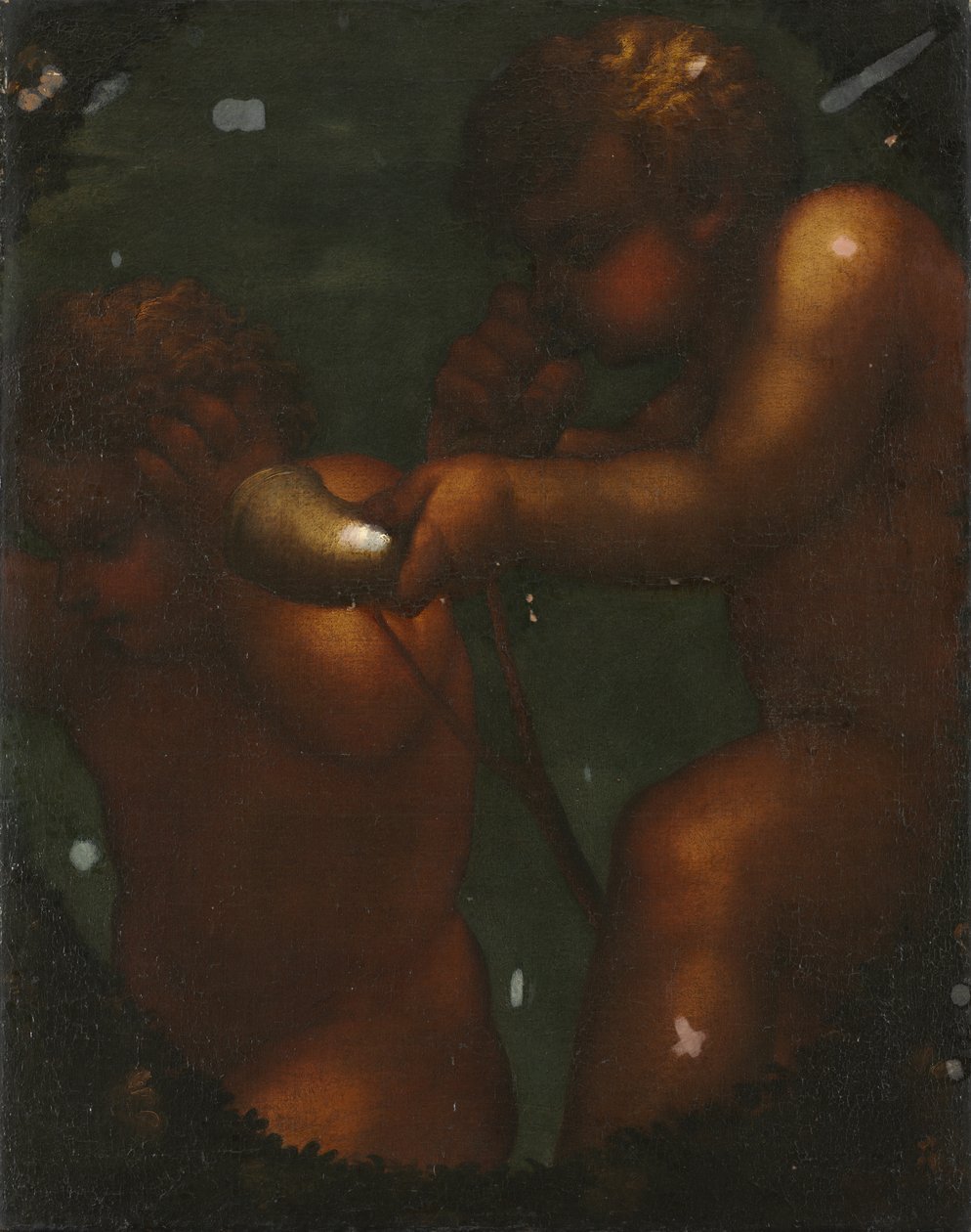 To Putti av Unknown artist
