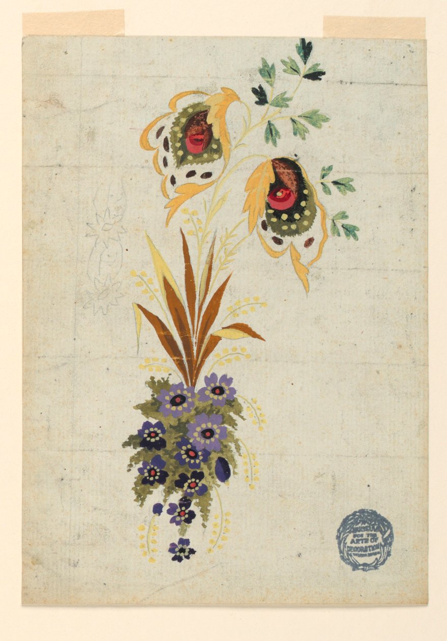 Uferdig design for en vest av Unknown artist