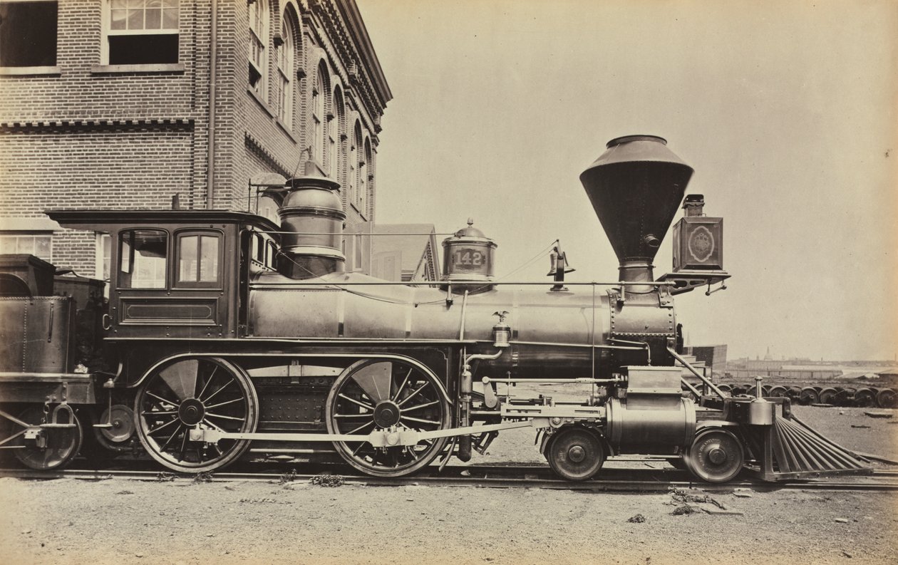 Uten tittel (Pennsylvania Railroad Engine) av Unknown artist