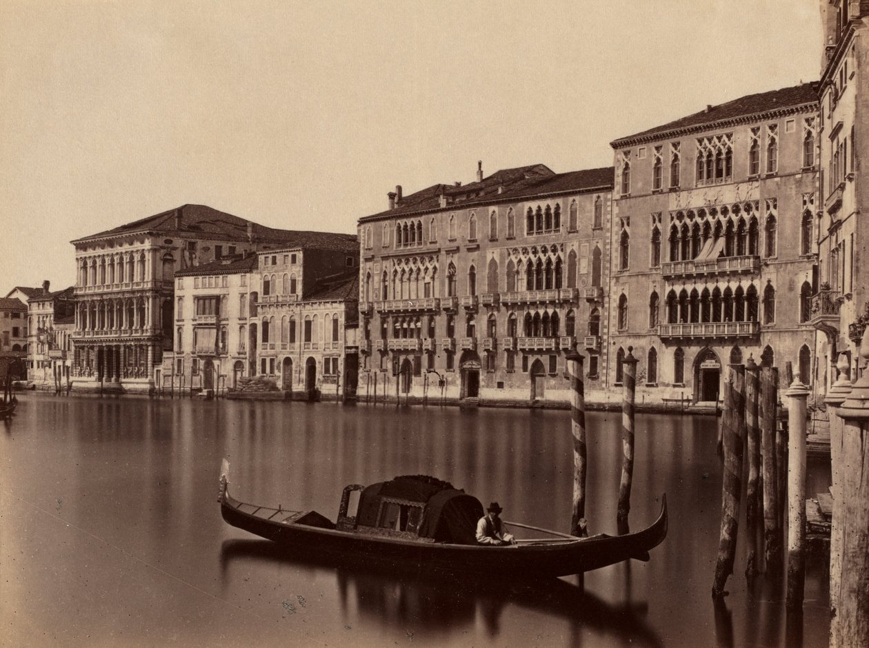 Uten tittel (venetiansk gondol) av Unknown artist