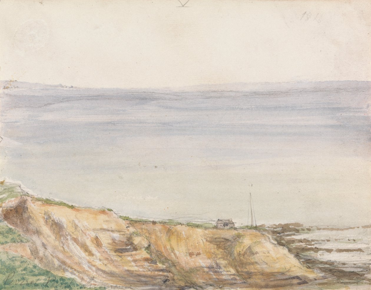 Utsikt over Swanage Bay, Dorset av Unknown artist