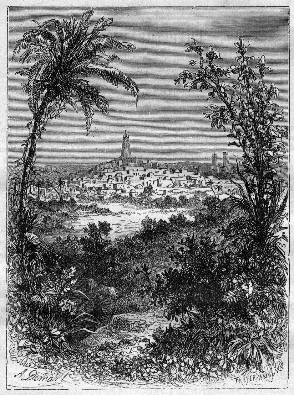 Utsikt over Timbuktu av Unknown artist