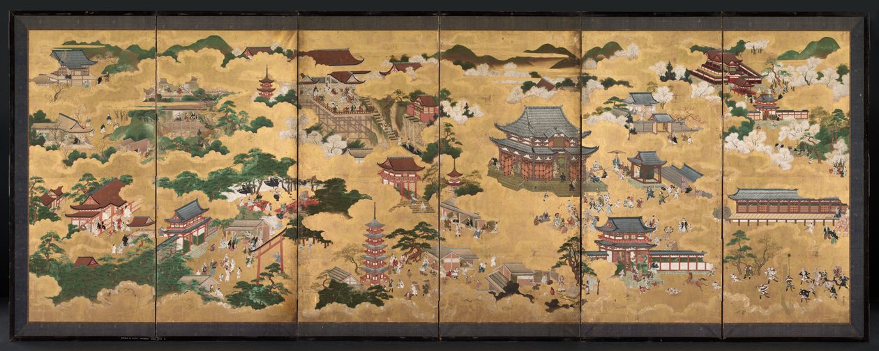 Utsikt over Kyoto av Unknown artist