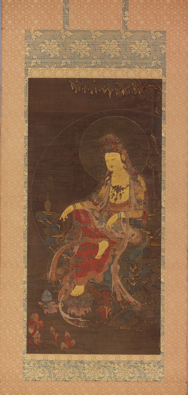 Vannmåne Avalokiteshvara (Suwol Gwaneum bosal) av Unknown artist