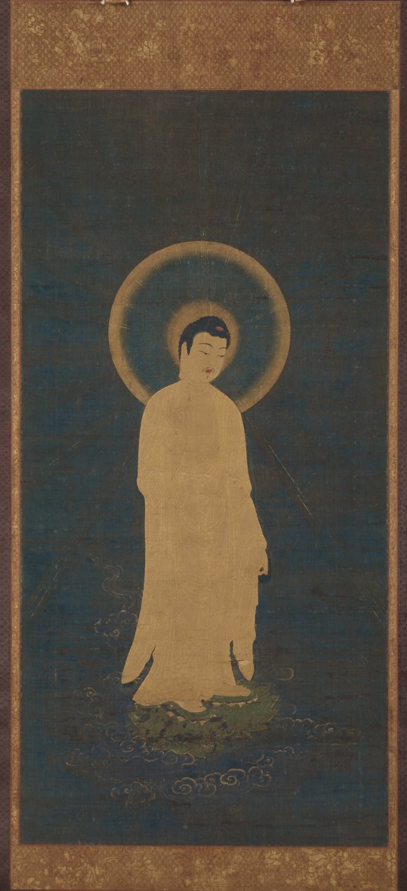 Innbydende nedstigning av Amida Buddha av Unknown artist