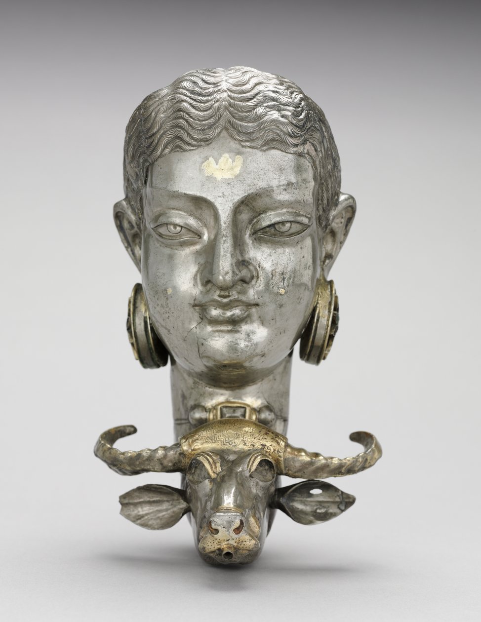 Kvinne og vannbøffel Rhyton av Unknown artist