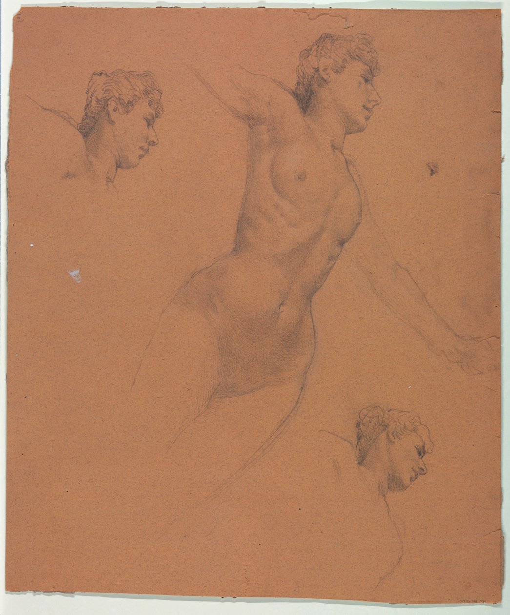 tegning av Unknown artist