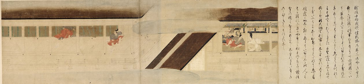 Peacetime Story Picture Scroll (Rokuhara Scroll) av Unknown artist artist