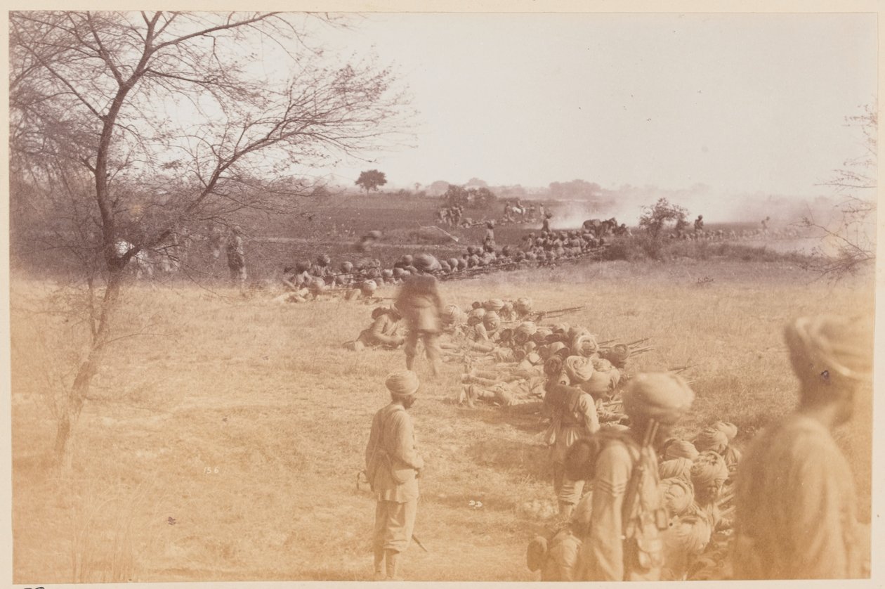 14. sikher i aksjon, Delhi treningsleir av Unknown photographer