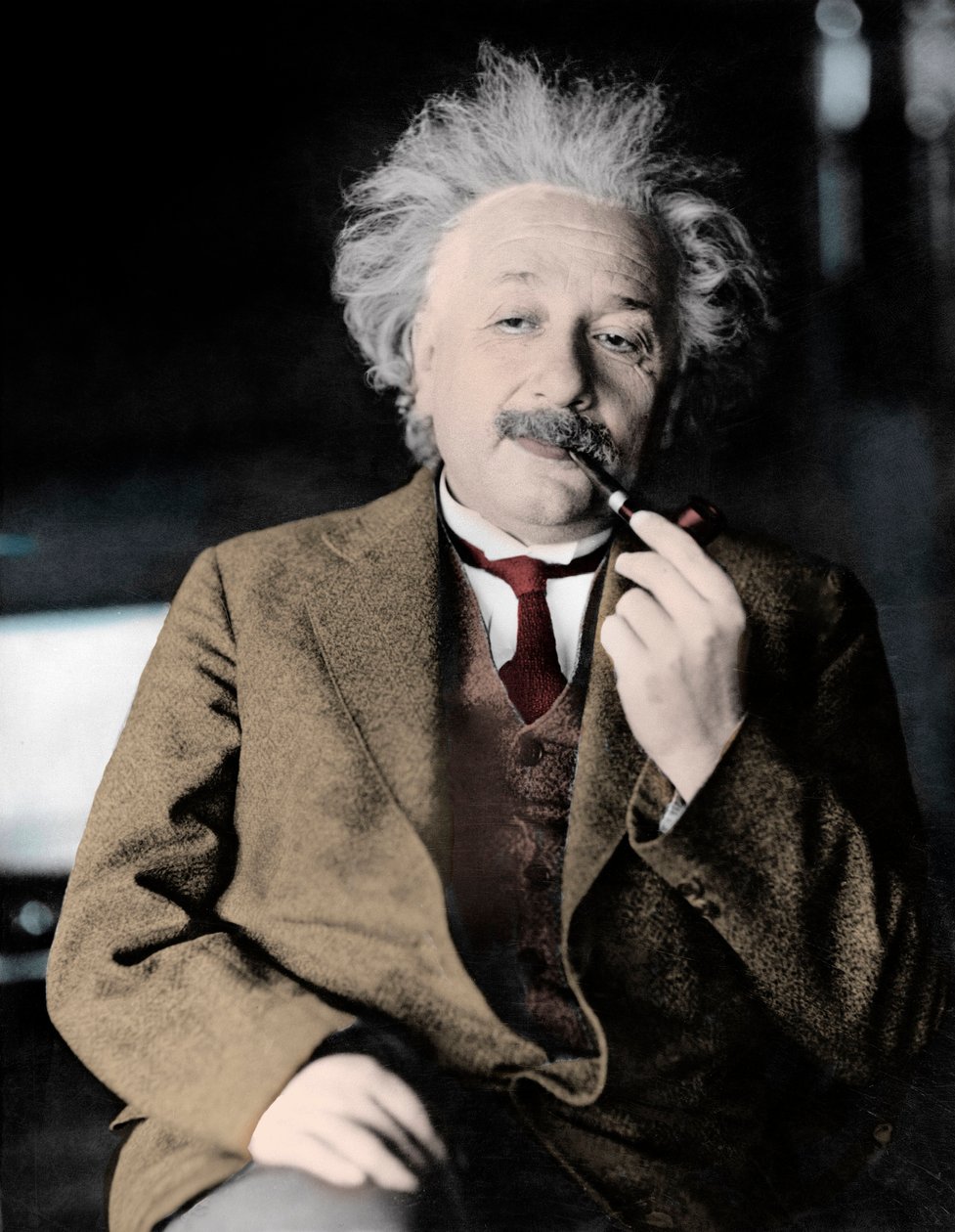 Albert Einstein av Unknown photographer