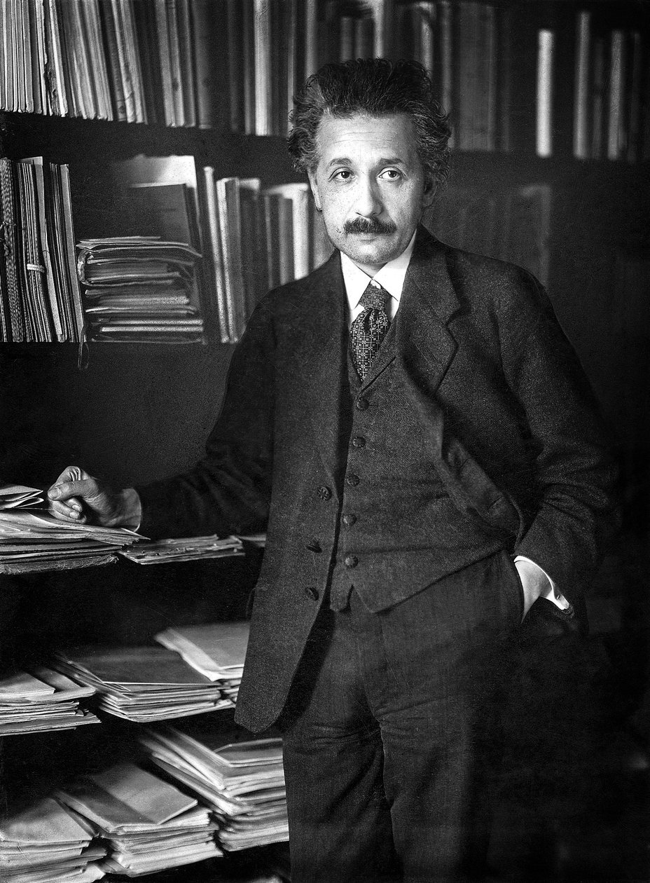 Albert Einstein av Unknown photographer