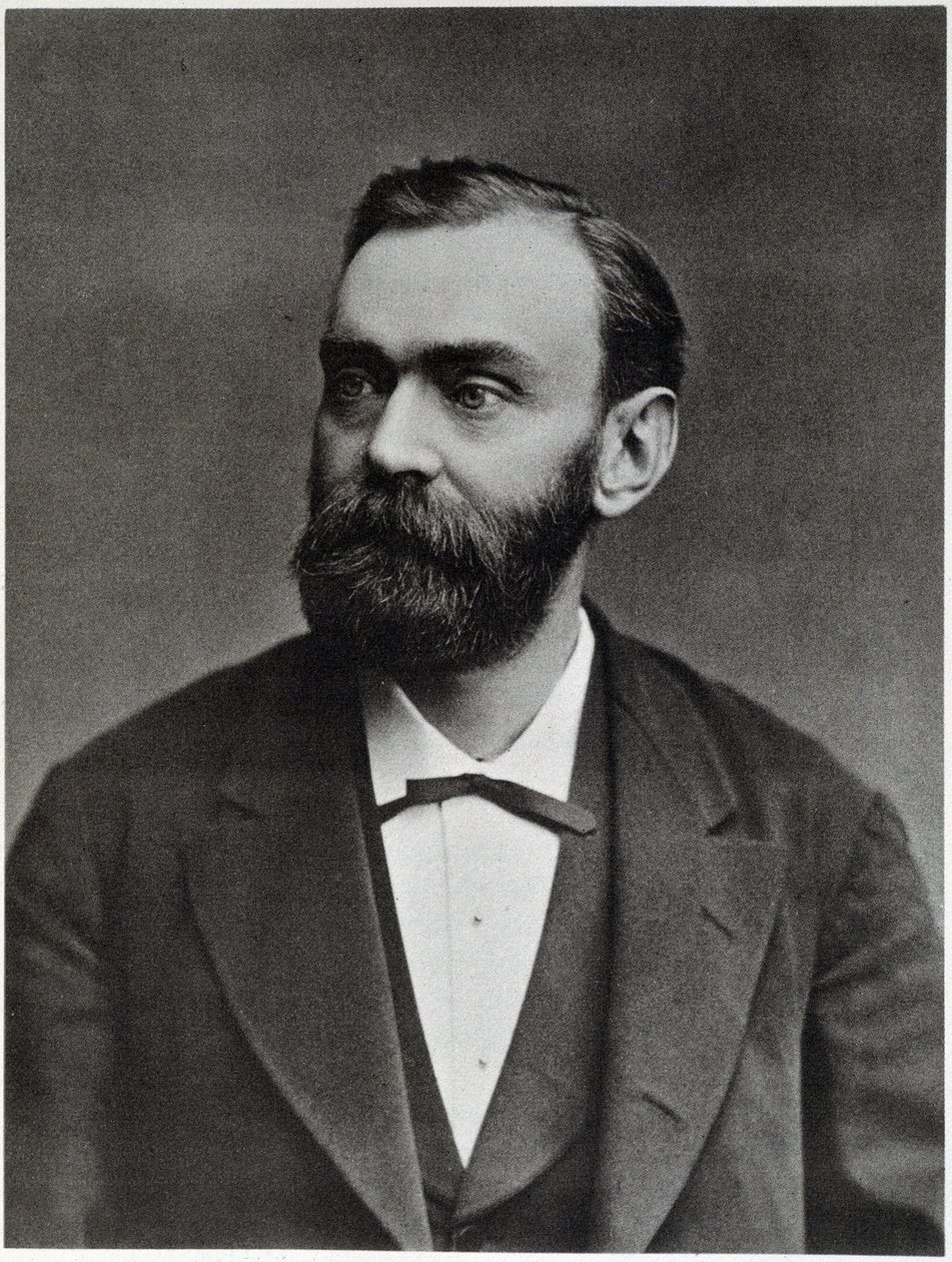 Alfred Nobel i en alder av 50 - fotografi av Unknown photographer