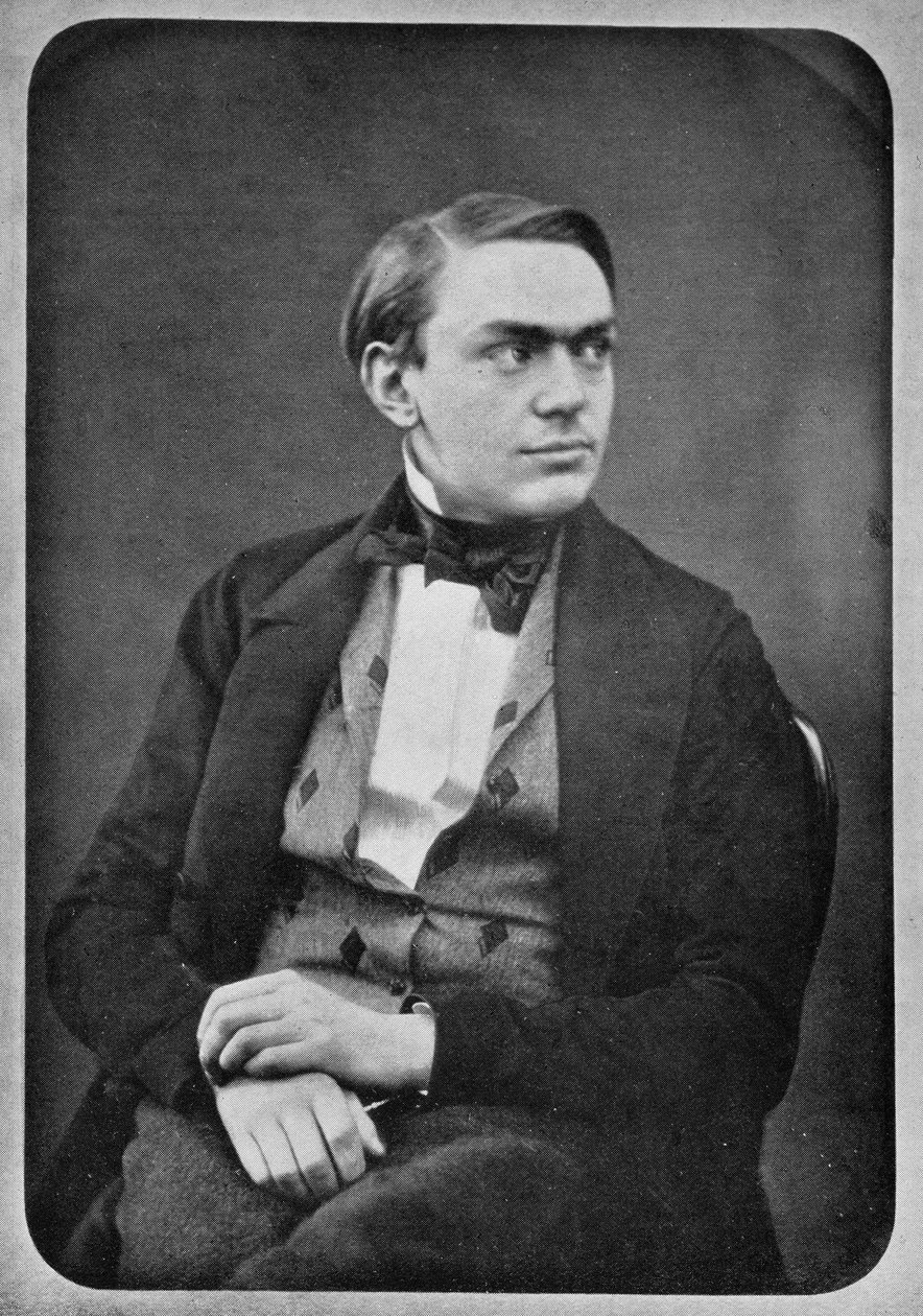 Alfred nobel i en alder av tretti - fotografi av Unknown photographer