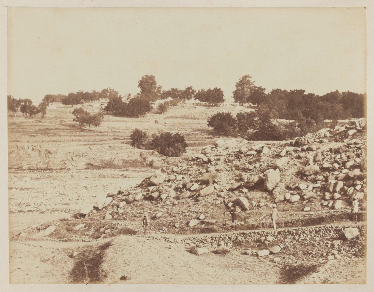 Amir Yakhub Khans leir, der Gandamak-traktaten ble undertegnet, Jafed Sing, mai 1879 av Unknown photographer