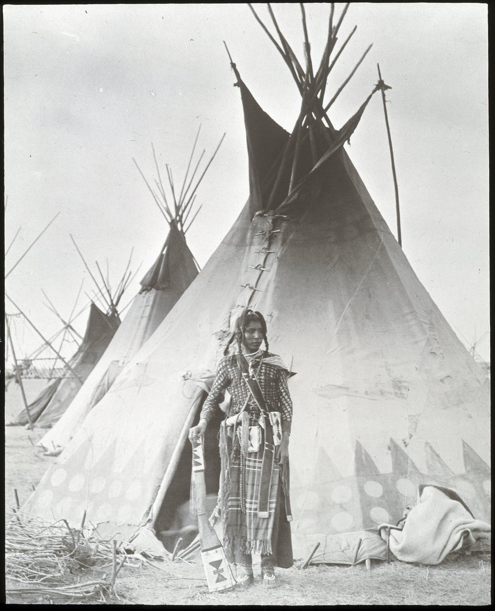 Blackfoot Indian, Calgary-området av Unknown photographer