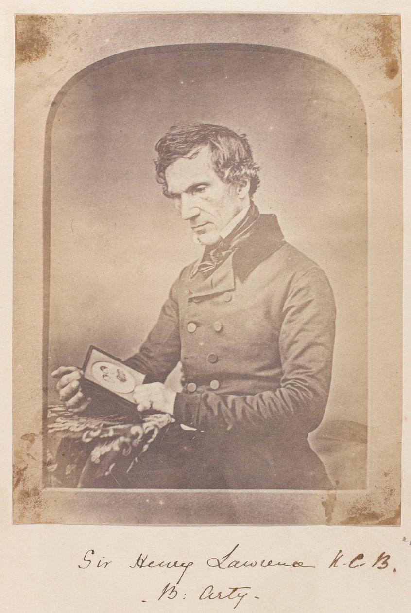 Brigadegeneral Sir Henry Montgomery Lawrence KCB av Unknown photographer