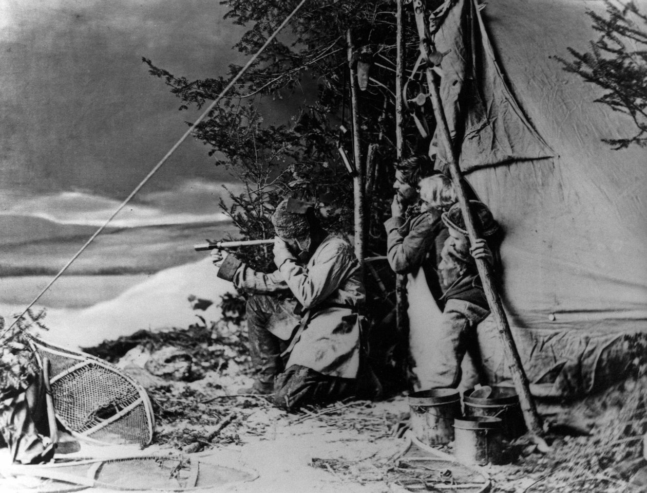 Canada: The Life of the Trapper - BN Montréal. av Unknown photographer