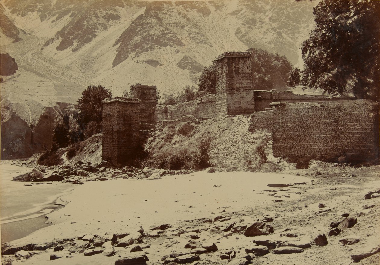 Chitral Fort, 1895 av Unknown