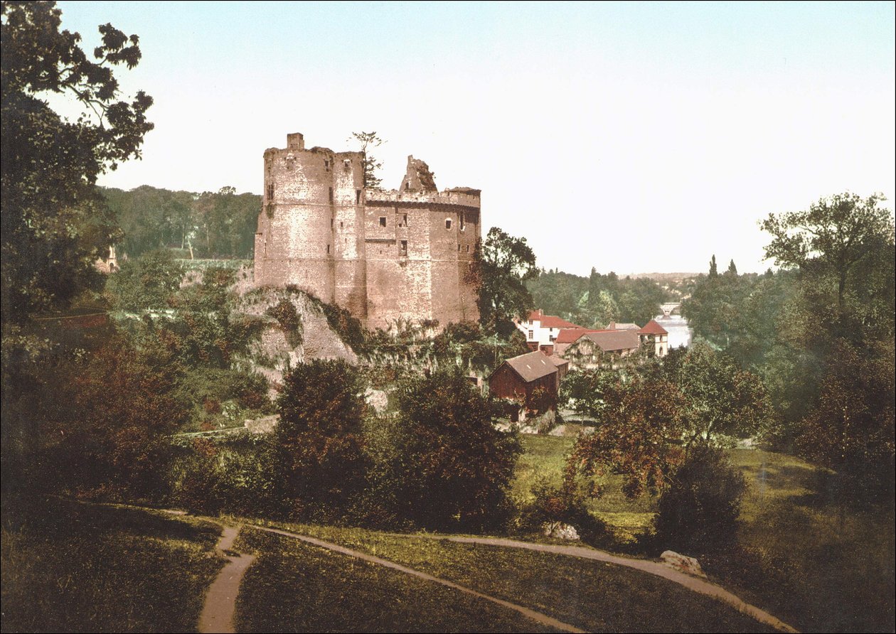 Clisson: the Castle - V. 1900 av Unknown photographer