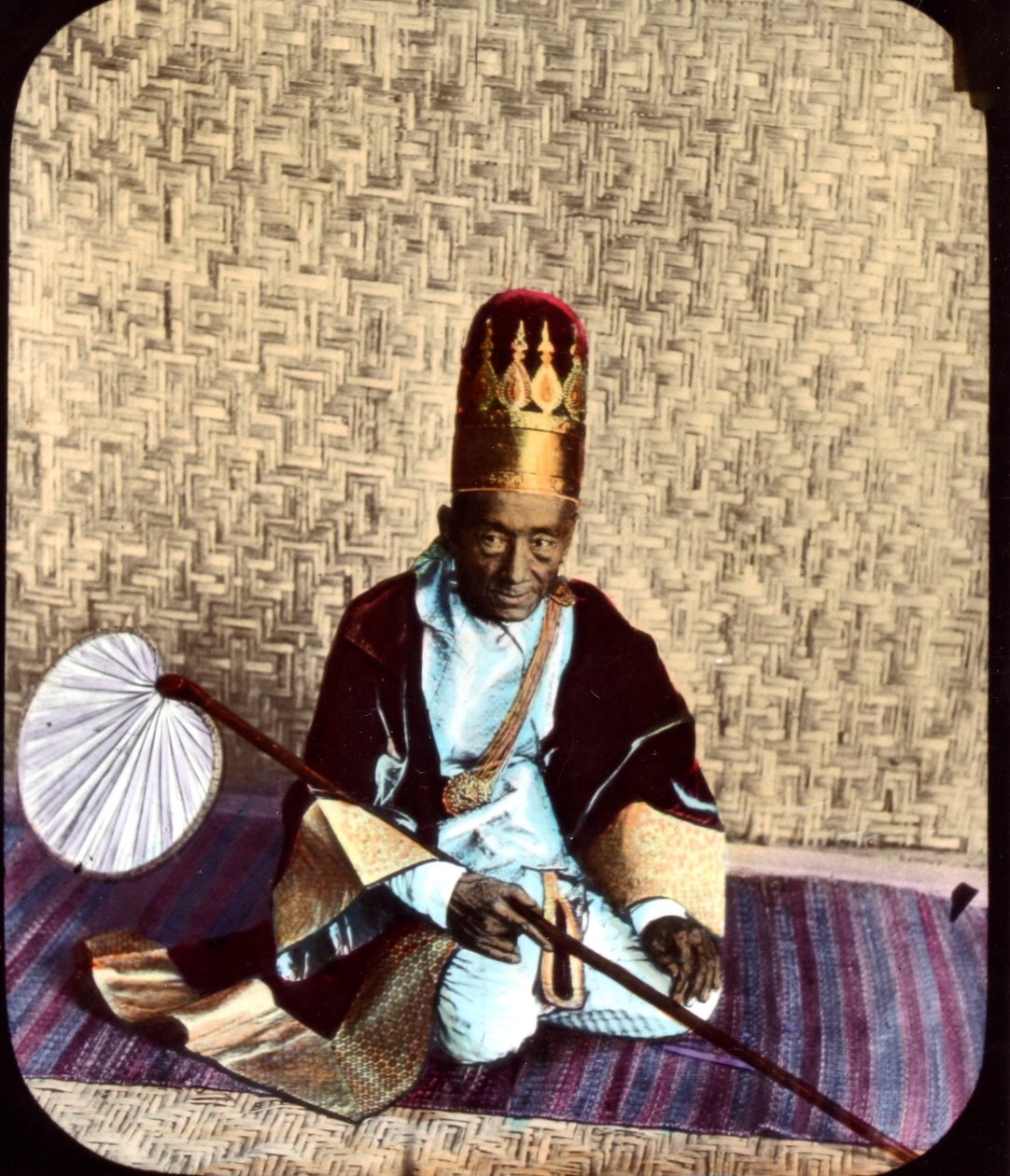 Øverstkommanderende for hæren i Mandalay, ca. 1890-tallet (bilde) av Unknown photographer