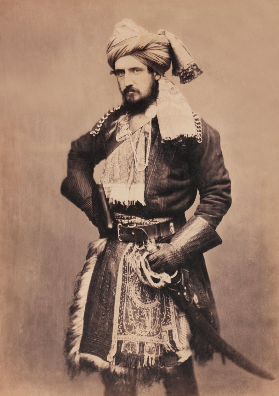 Dighton Probyn, 2nd Punjab Cavalry, 1857 ca av Unknown photographer