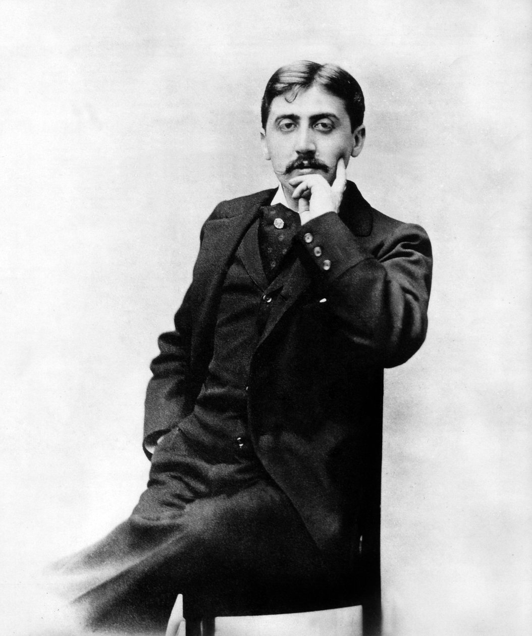 Fransk forfatter Marcel Proust (1871-1922) ca. 1895 av Unknown photographer