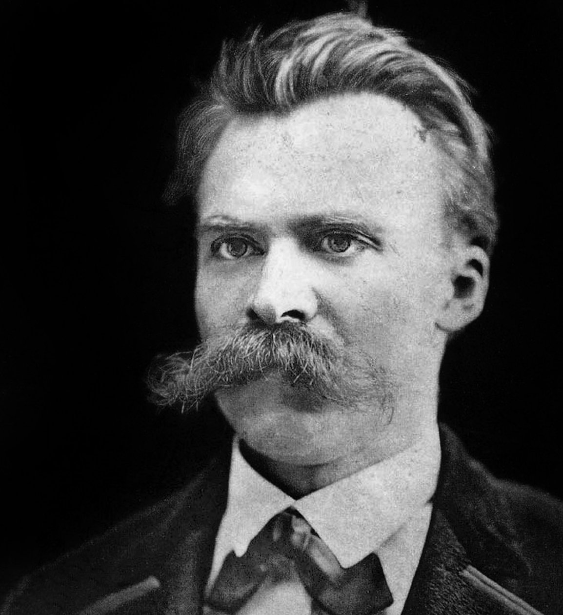 Den tyske filosofen Friedrich Wilhelm NIETZSCHE (1844-1900) av Unknown photographer