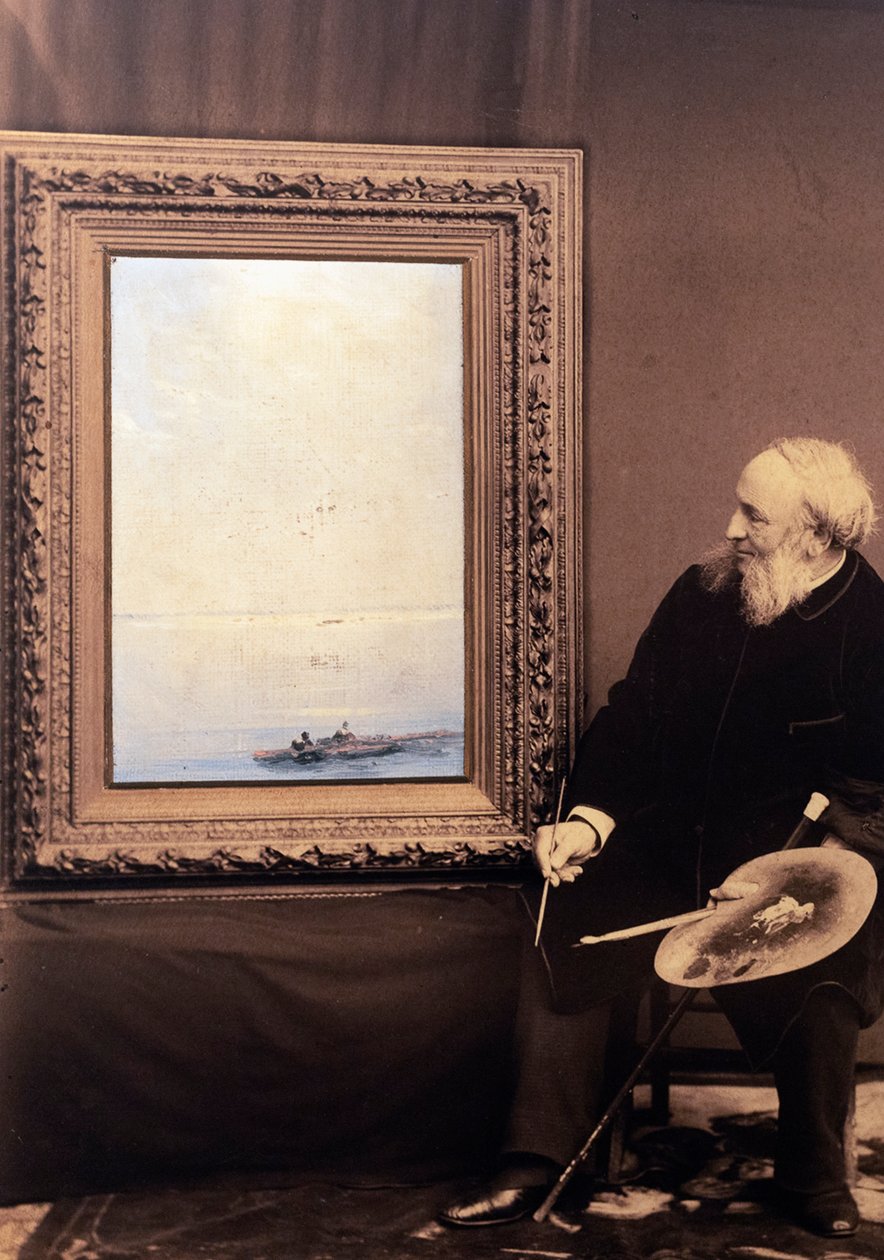 Ivan Aivazovsky. Armensk-russisk romantisk kunstner av Unknown photographer