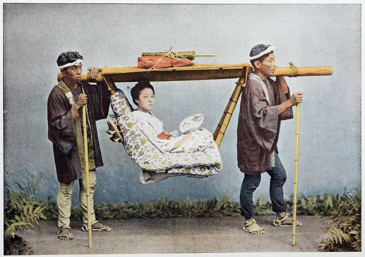 Japan reisestol av Unknown photographer