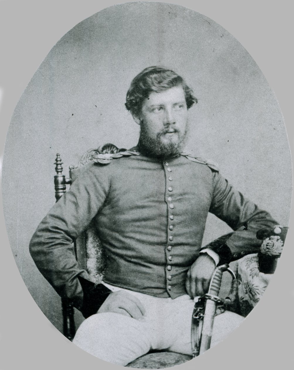 Løytnant Harry North Dalrymple Prendergast VC, Madras Engineers av Unknown photographer