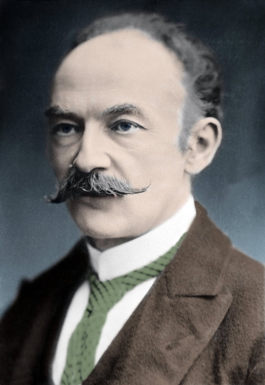 Litteratur: Portrett av Thomas Hardy av Unknown photographer