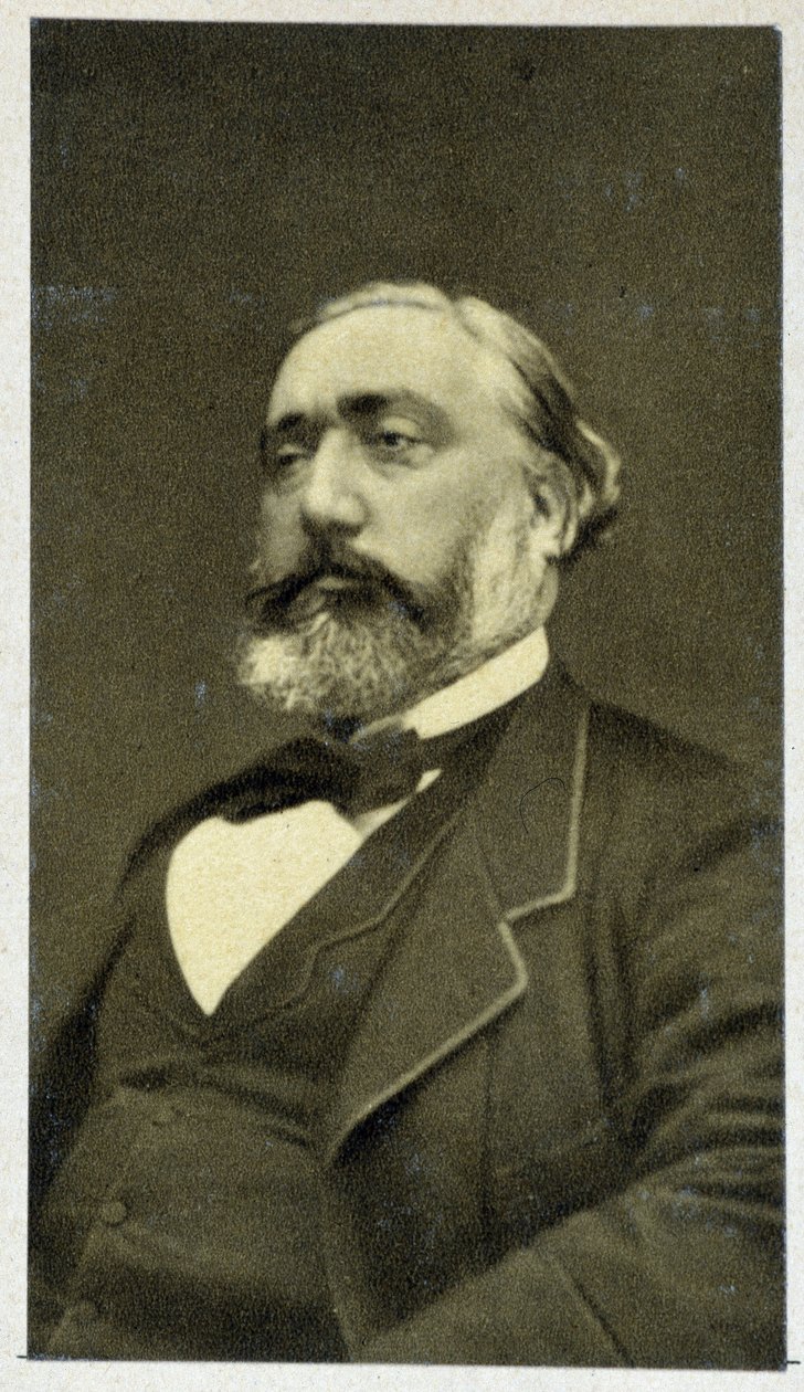 Leon Gambetta i 1881 av Unknown photographer