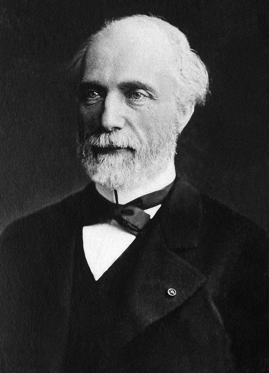 Louis Charles de Saulces de Freycinet (1828-1923), ingeniør ved gruvene, fysiker, akademiker valgt i 1890. av Unknown photographer