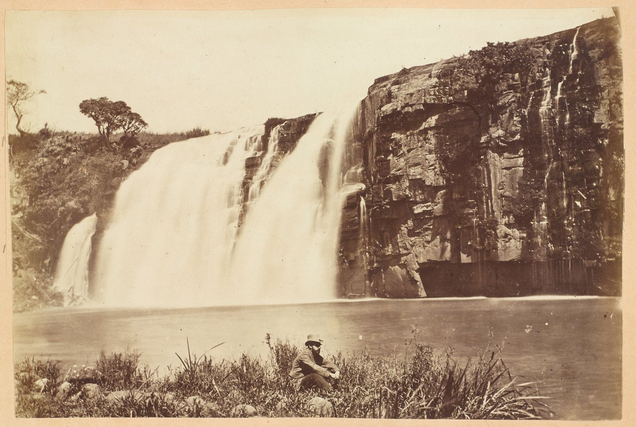 Nedre Umgeni Falls, Natal-provinsen, Sør-Afrika, 1882 ca av Unknown