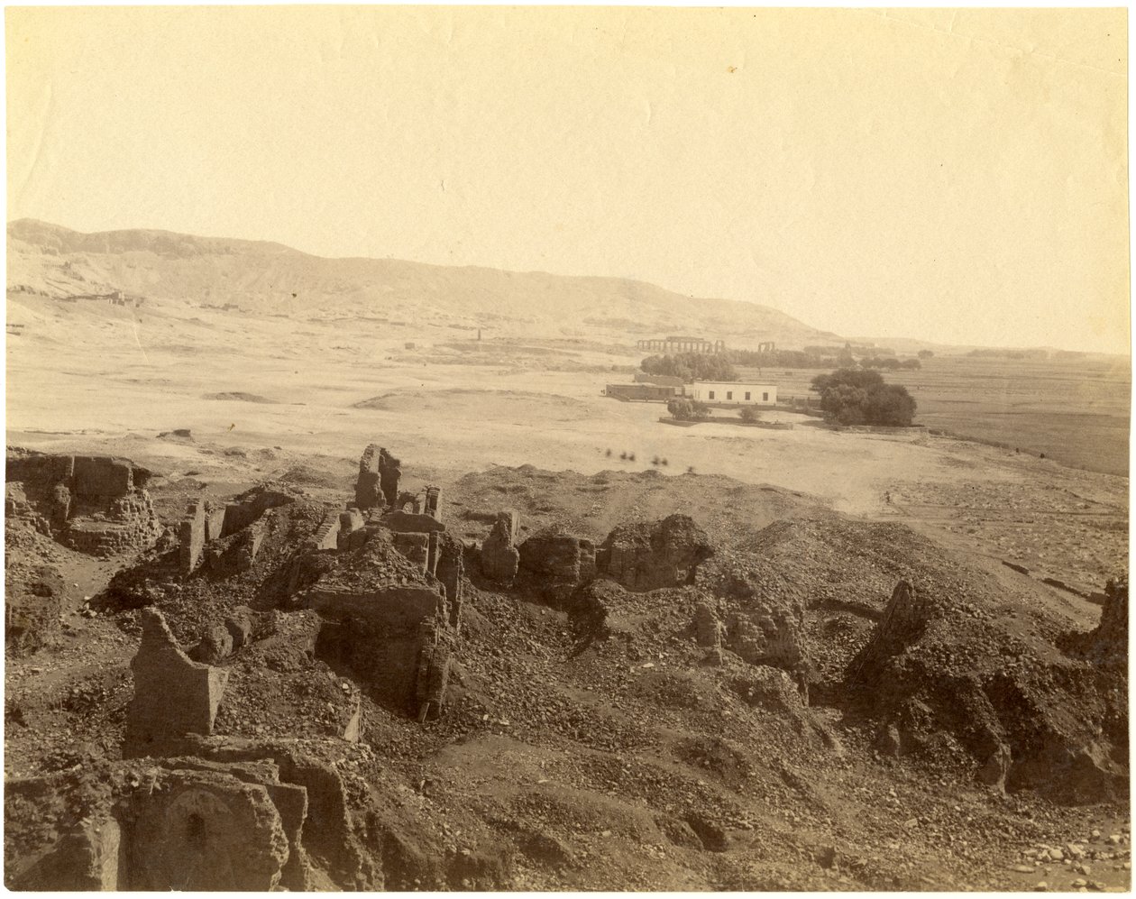 Panoramautsikt over Valley of Kings, Egypt av Unknown photographer