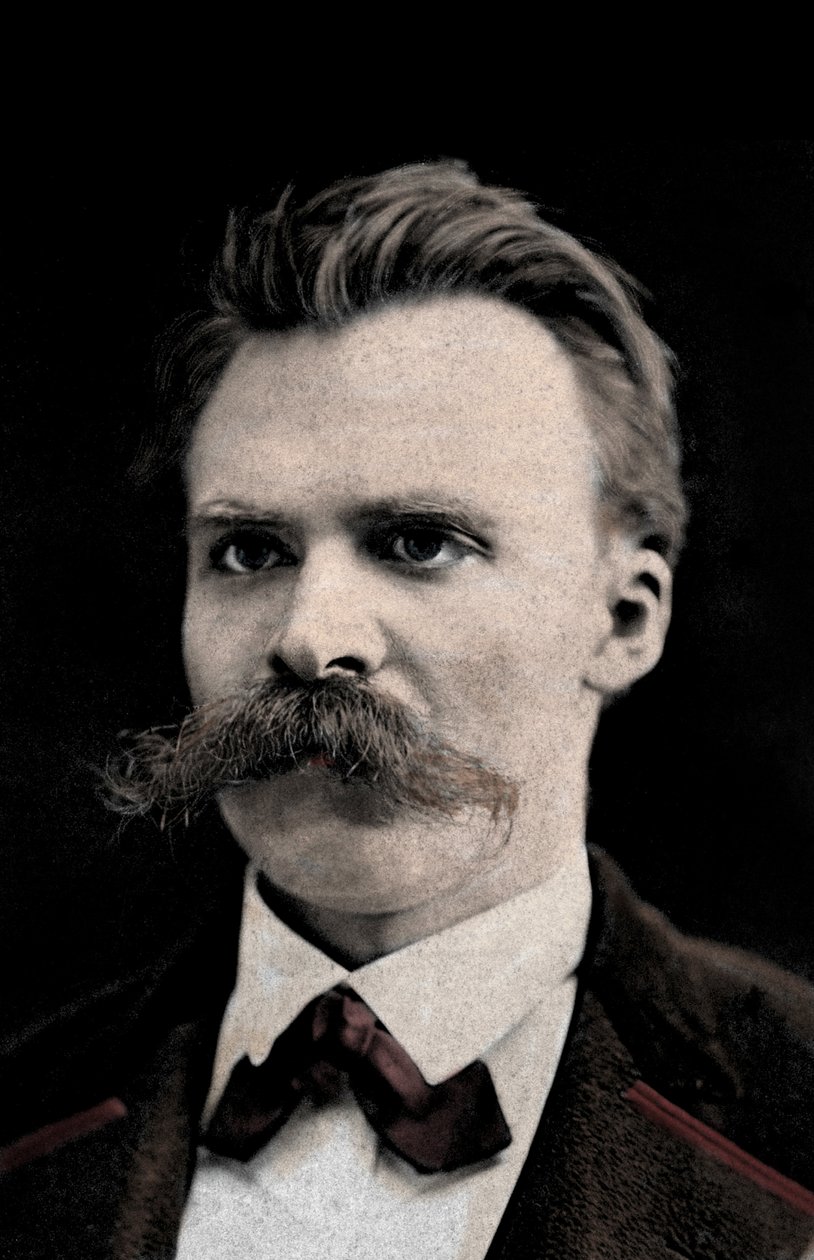 Portrett av Friedrich Nietzsche (1844 -1900) av Unknown photographer