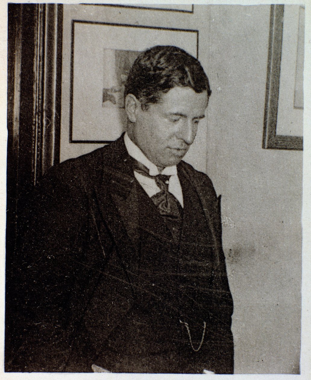 Portrett av Alberic Magnard (s/h foto) av Unknown photographer