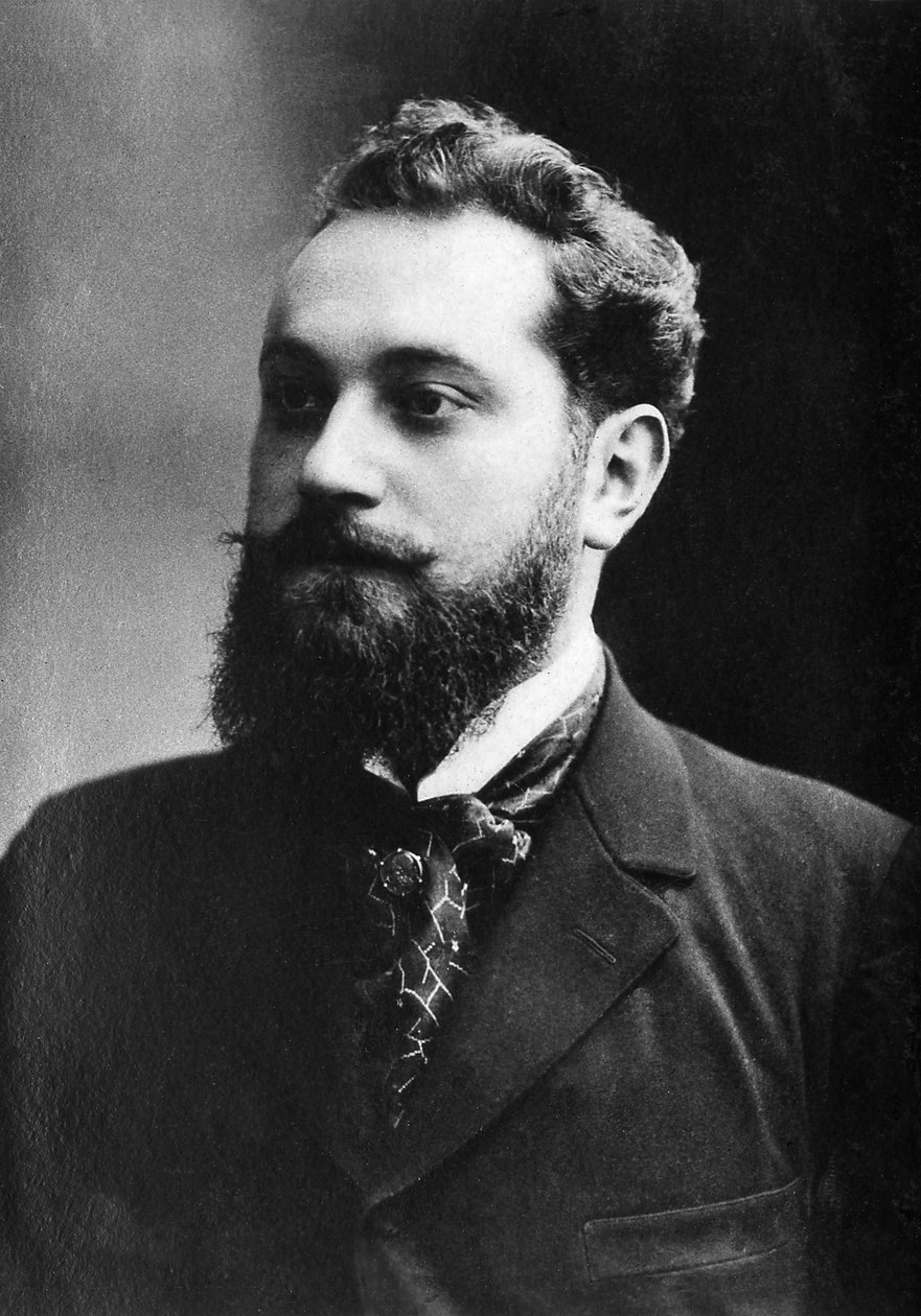 Portrett av Albert Guillaume (1873-1942), fransk maler, illustratør og tegneserieskaper. av Unknown photographer