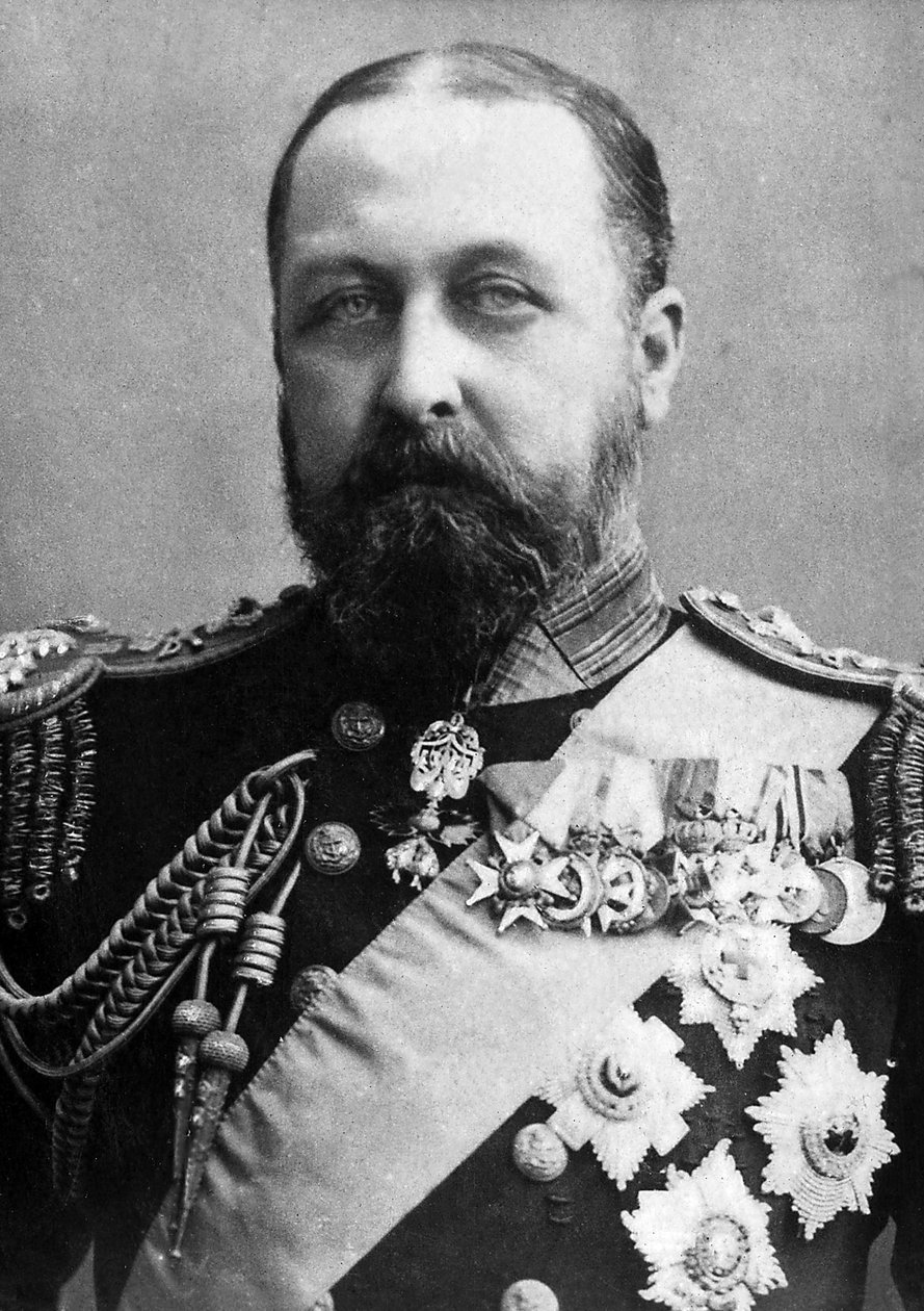 Portrett av Alfred Ernest Albert (1844-1900), bror til kong Edward VII av England, hertugen av Edinburgh og Sachsen Cobourg Gotha, og jarl av Kent og Ulster. av Unknown photographer
