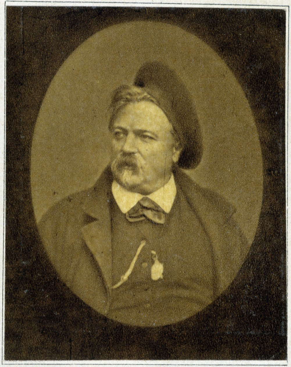 Portrett av Alfred Grévin (1827 - 1892) i 1887. av Unknown photographer