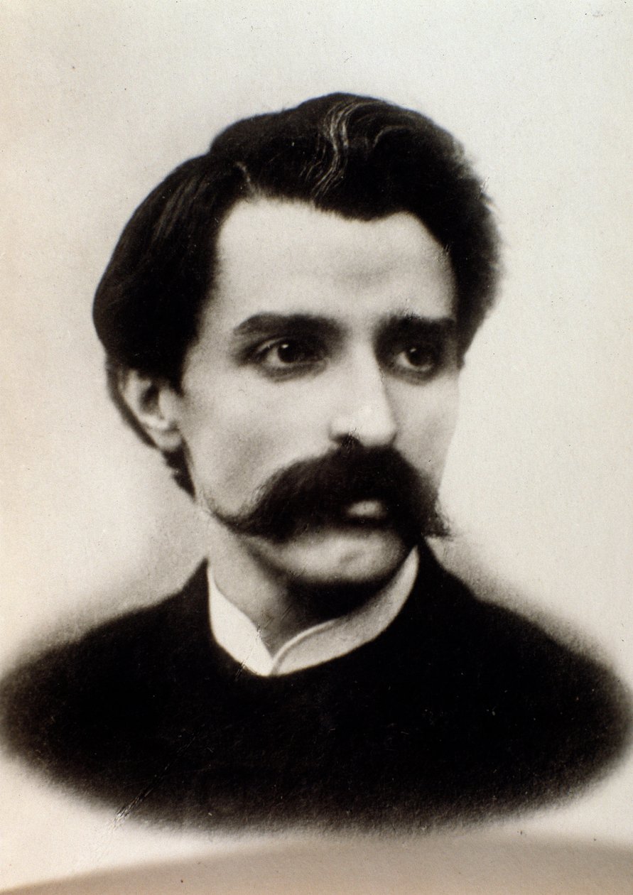 Portrett av Alfredo Catalani (s/hvitt bilde) av Unknown photographer