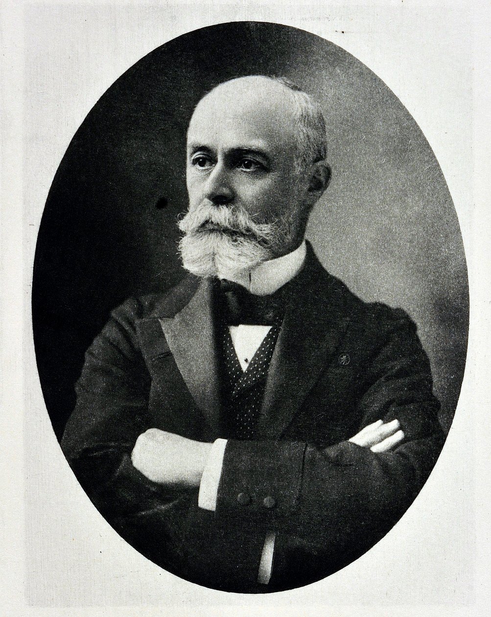 Portrett av Antoine Henri Becquerel - engelsk fysiker, nobelprisvinner 1852-1908 av Unknown photographer