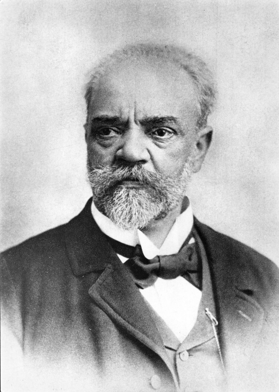 Portrett av Anton (Antonin) Dvorak (1841 - 1904), tsjekkisk komponist. av Unknown photographer