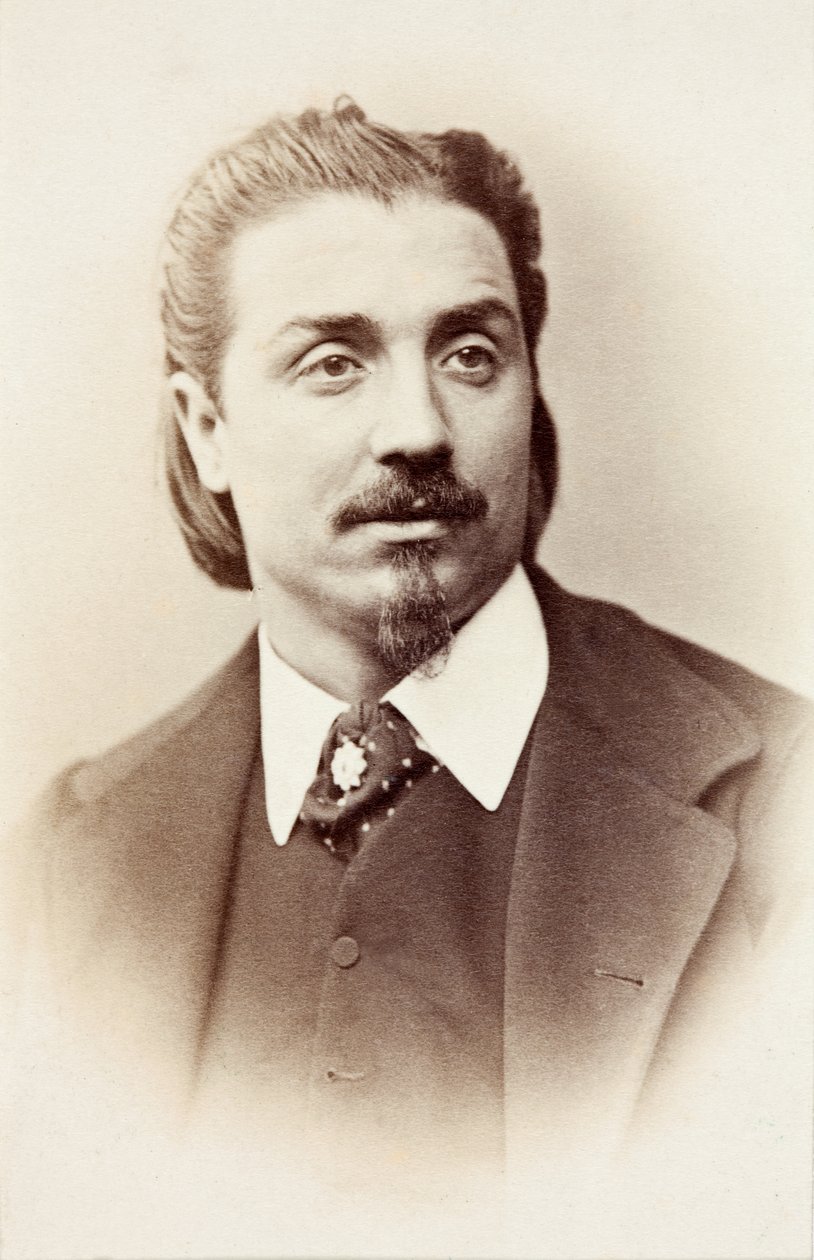 Portrett av Antonio Cotogni av Unknown photographer