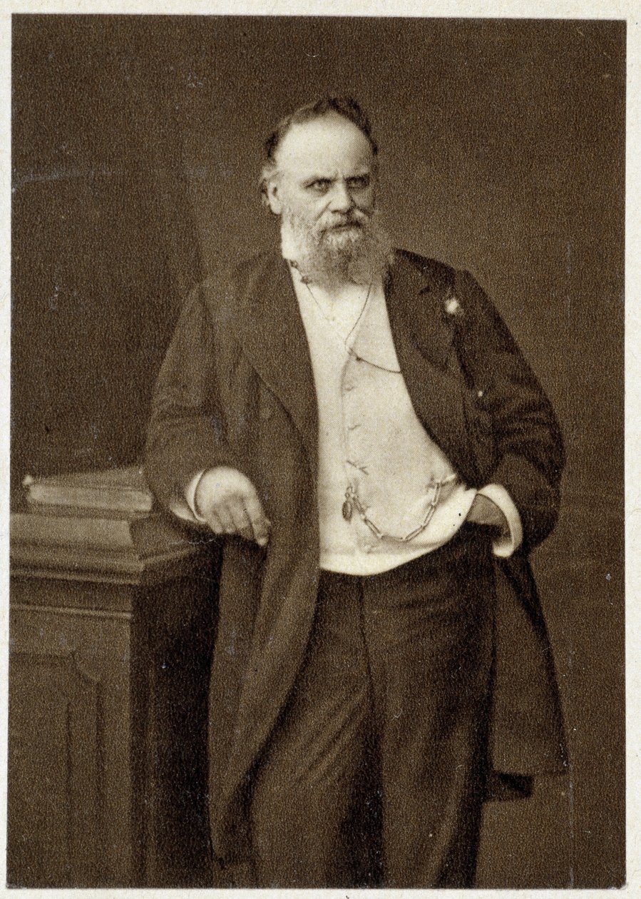 Portrett av Aristide Boucicaut (kjøpmann og filantropisk) i 1874. av Unknown photographer